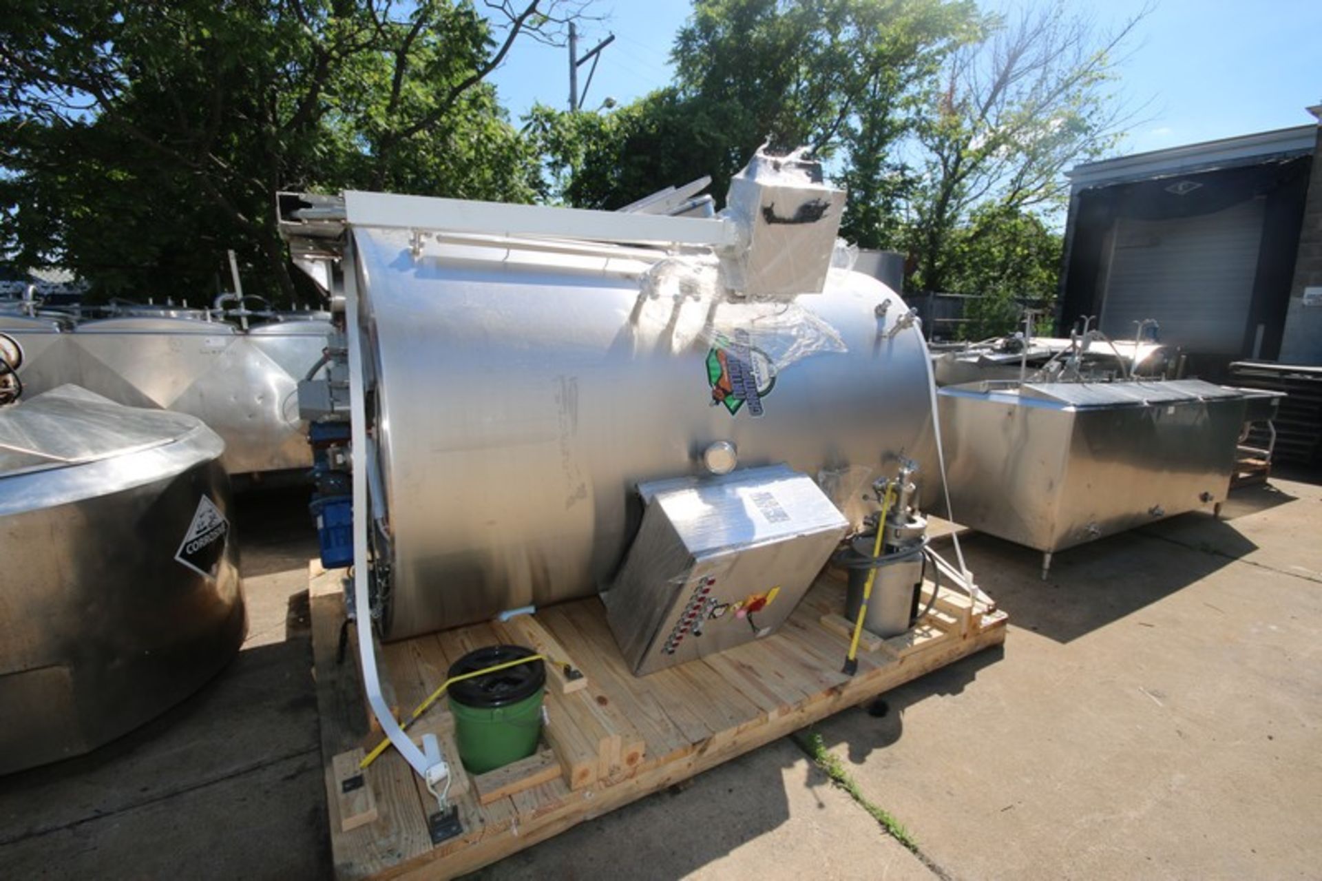Munker/Braulogistik 15hL Combination Mash Tun/Kettle, M/N Brewhouse, S/N 1, 208 Volts, 3 Phase, with - Image 20 of 24