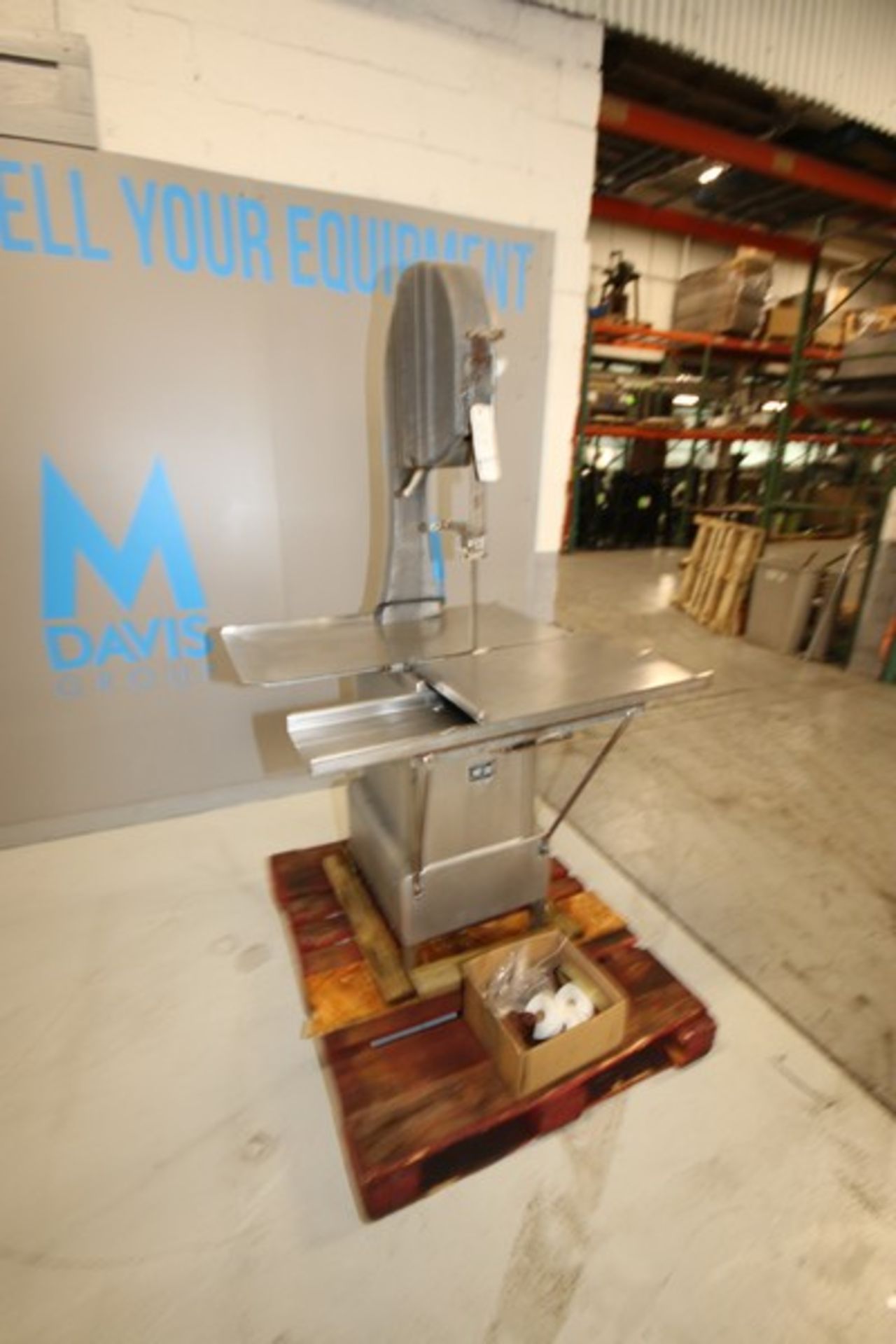 Butcher Boy S/S Vertical Meat Saw, M/N B16-F, S/N 6-22053, 203 Volts, 3 Phase, with Aprox. 36" L x - Image 2 of 9