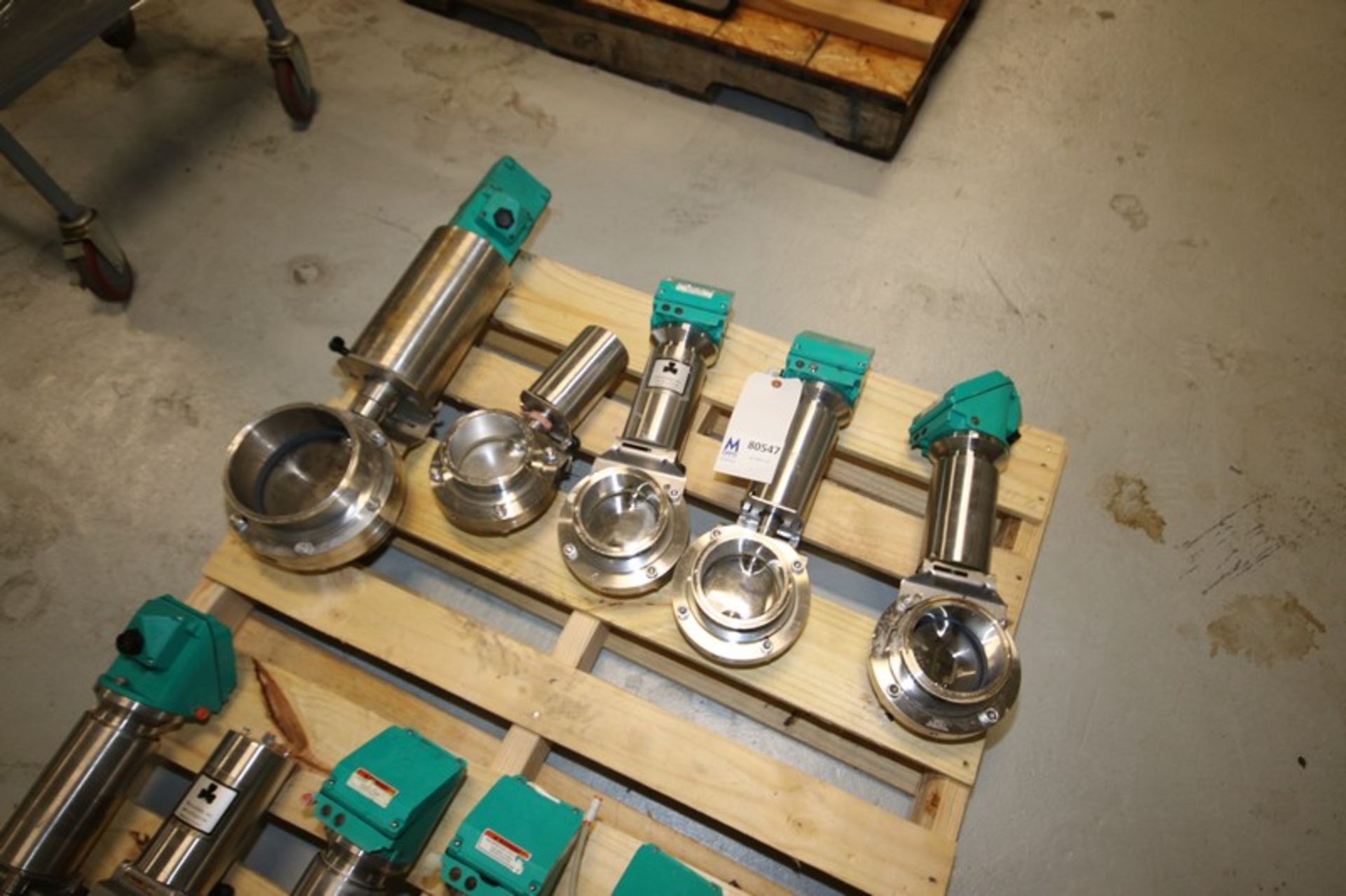 (11) S/S Butterfly Valves,Including (6) Aprox. 3" Clamp Type, (4) Aprox. 4" Clamp Type, & (1) 6" - Image 5 of 6