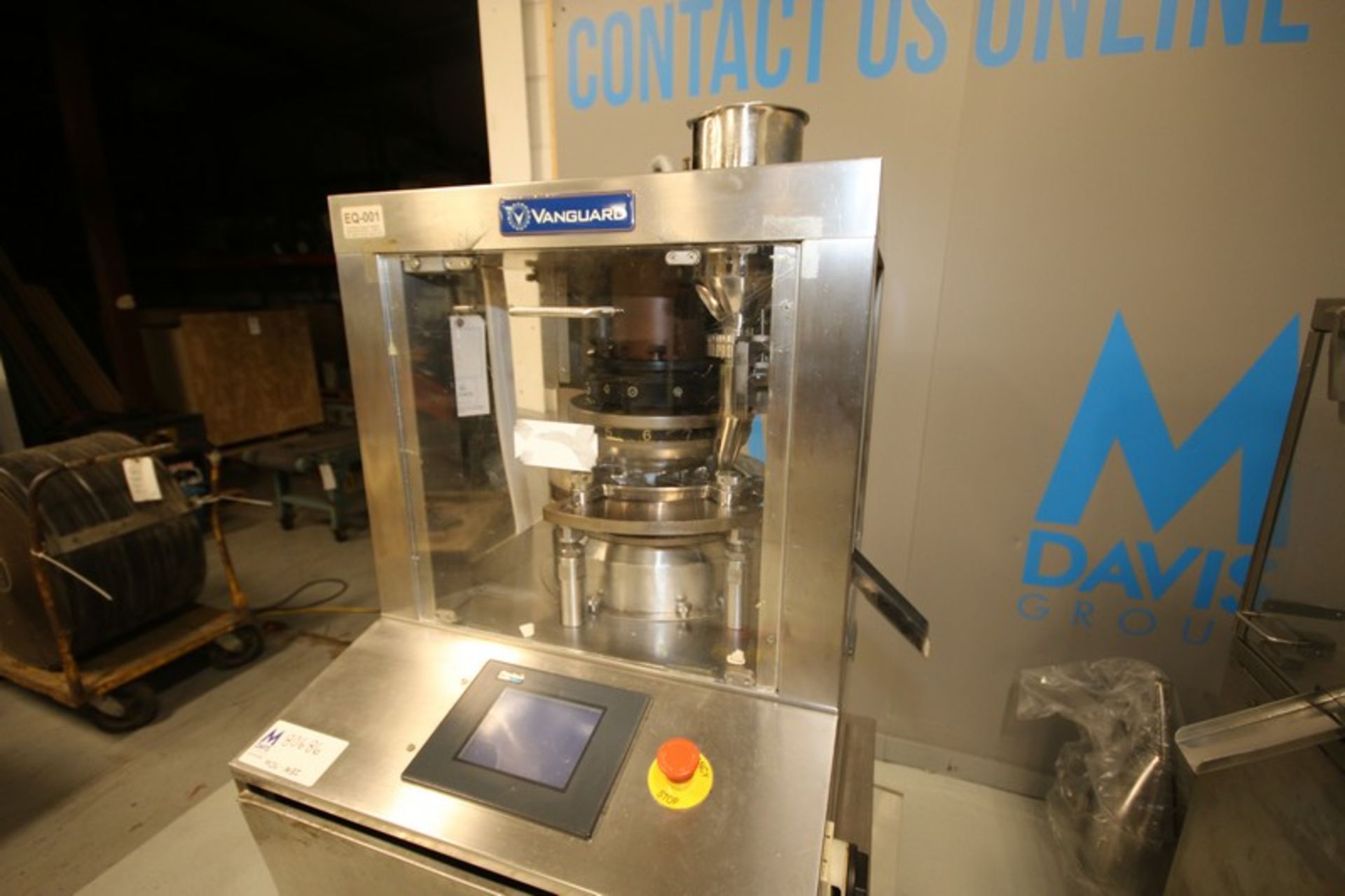 Vanguard 16-Station Tablet Press, with Pro-Face Digital Display, with (2) S/S Discharge Chutes, Moun - Image 4 of 15