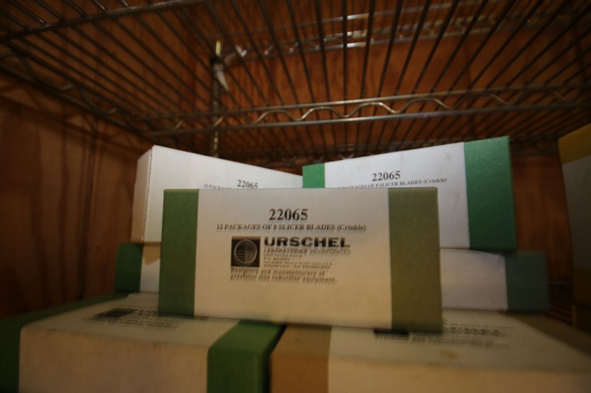 (10) BOXES OF URSCHEL SLICER BLADES,PART NO. 22065 (INV#80891)(Located @ the MDG Auction Showroom in - Image 3 of 3