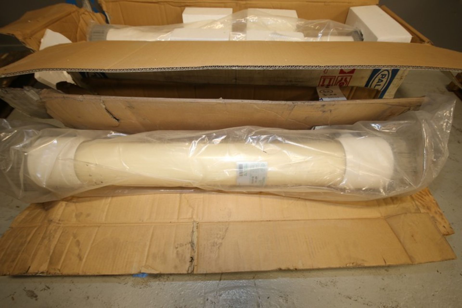 Lot of (2) Pall Microza Membranes,Part No. UMW-553 & WSP-543, 44" L with 3.5" Clamp Type - Image 2 of 3