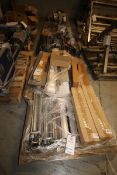 (5) Pallets of Assorted Dayton Blowers, Conveyor Parts, Heaters, Strong Arm Cylinders, Covers,