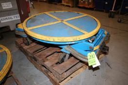 Bishamon 3,000 lb. EZ-Loader Self Leveling Pallet Carousel Positioner, M/N EZ-30, S/N EZ0403008, (