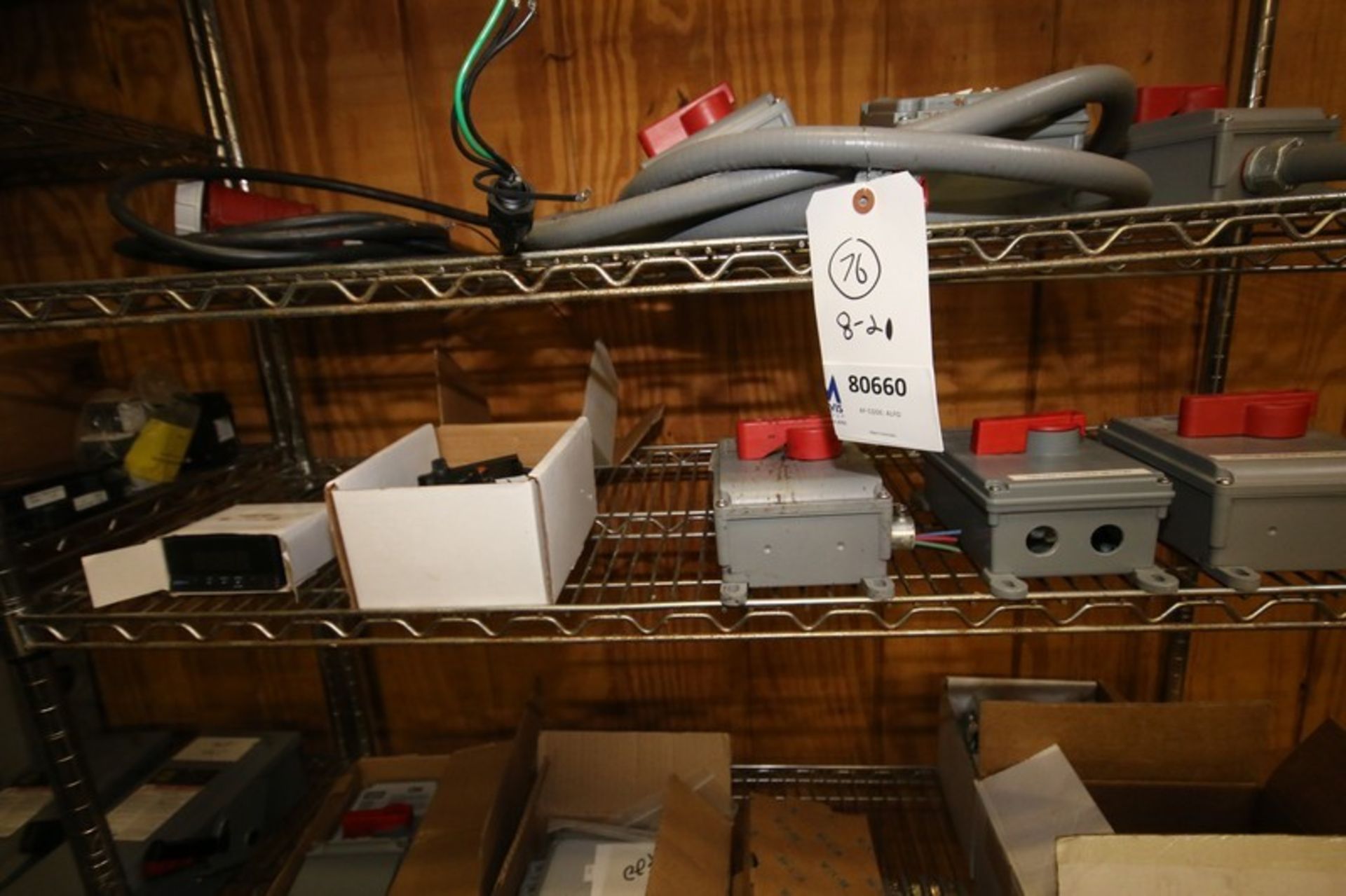 Assortment of Electrical Including Etn & Hubbell Twist Lock Enclosures, Coutnters, Dart VFD & - Image 2 of 3