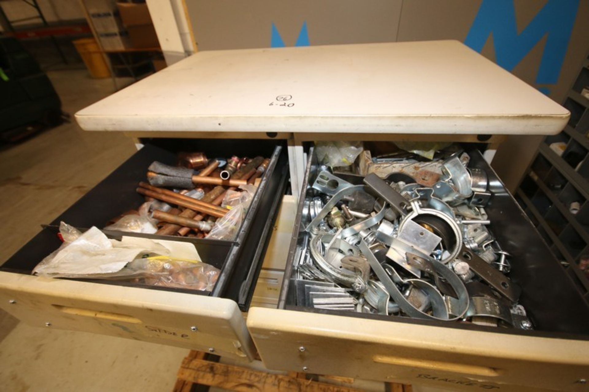 (7) Assorted Cabinets with Maintenance Hardware Including Plumbing Supplies, Electrical Supplies, - Image 6 of 12