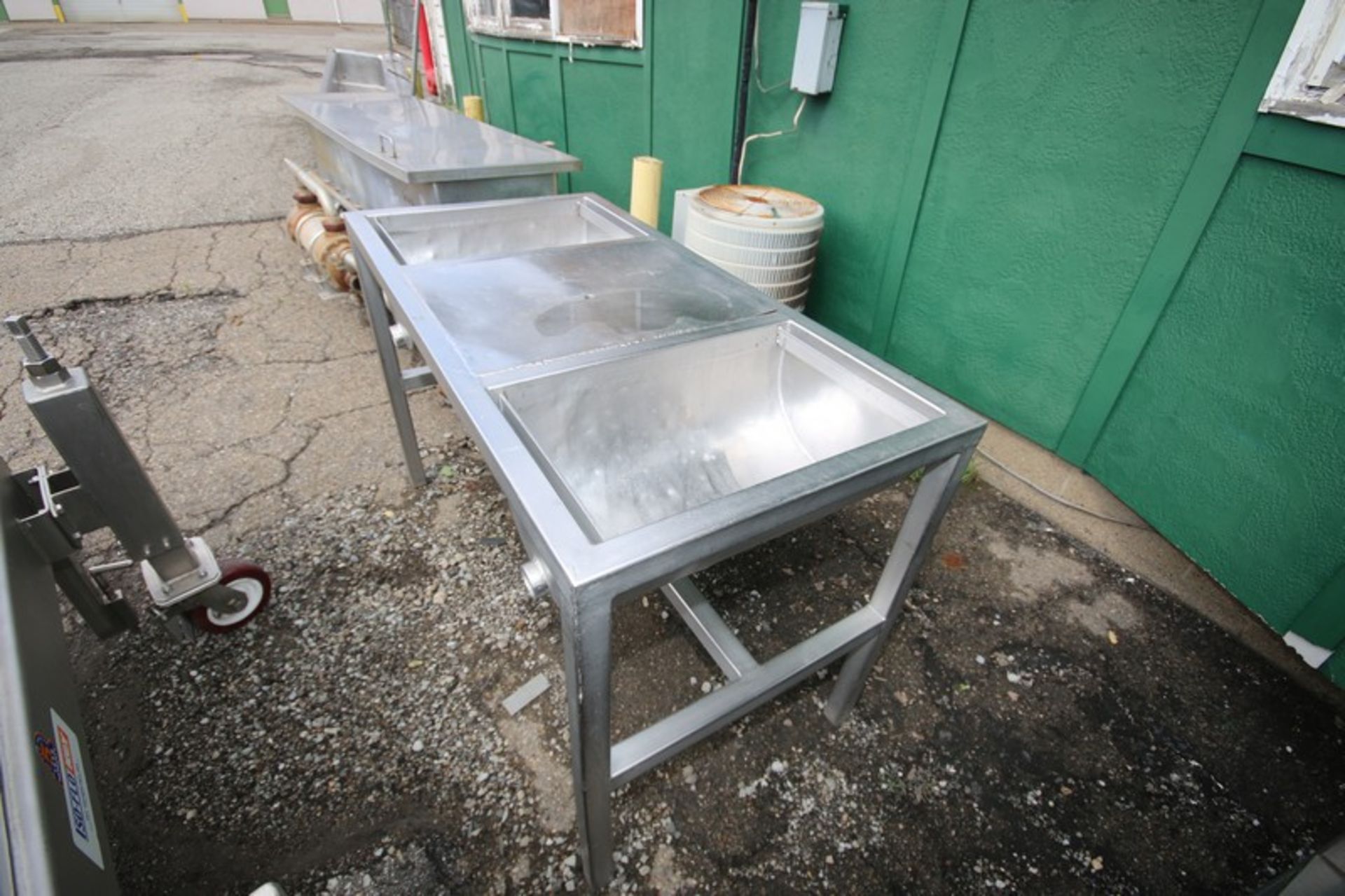 2-Bowl S/S Wash Sink,Overall Dims.: Aprox. 5' L x 30" W x 37" H (INV#69302) (Located at the MDG - Image 3 of 5