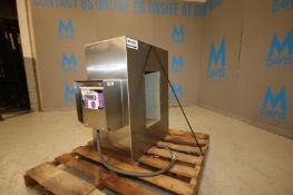 Fortress 10" W x 18" H S/S Metal Detector Head,Model Fortress, SN M-30875-15374, with Digital Read-