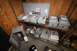 Lot of (14) Assorted Square D & GE Safety Switches up to 60 amp & (1) Siemens Starter Box (INV#