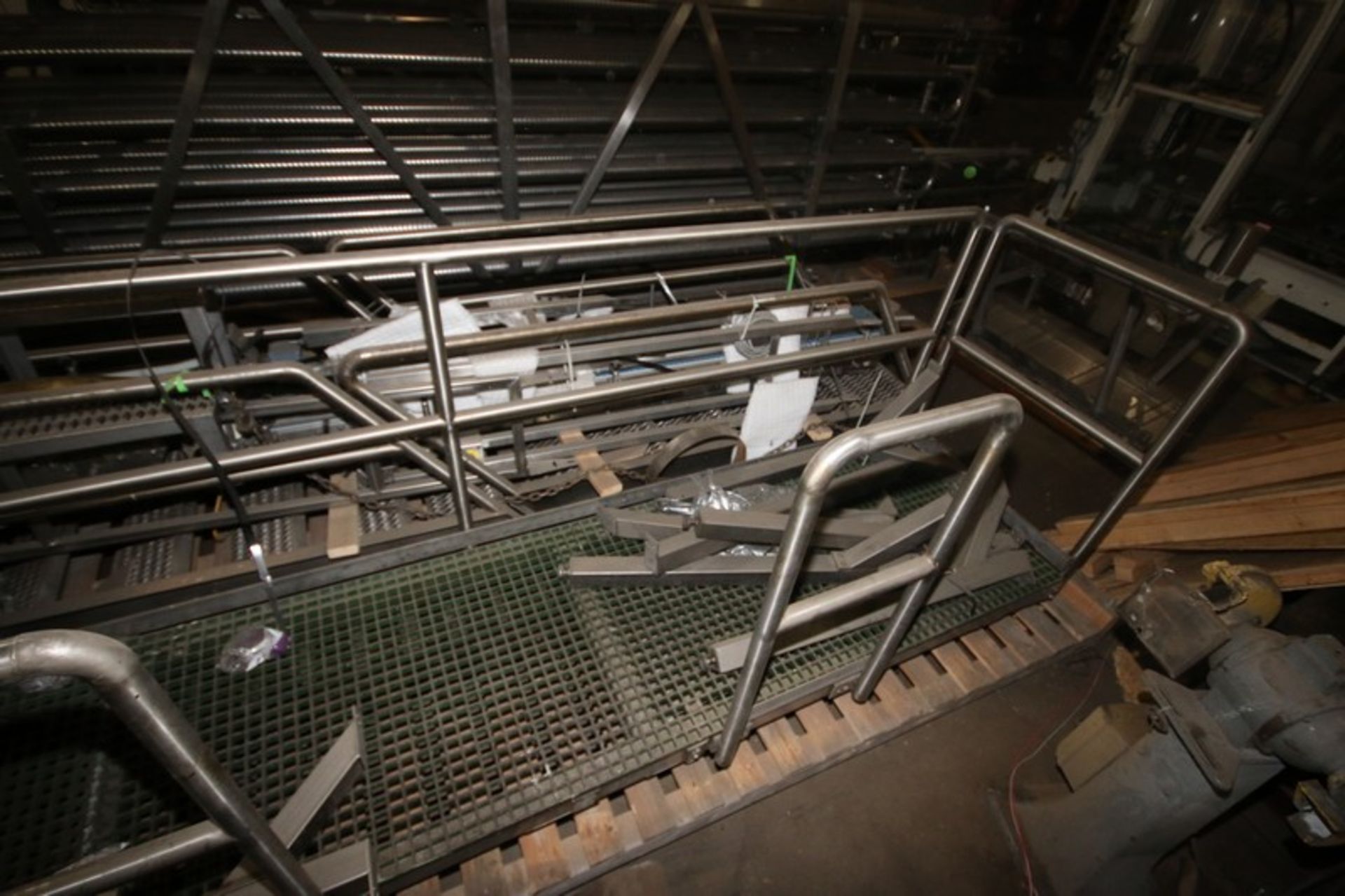 Assorted S/S Operators Platform,Stairs, & (2) Conveyor Sections, with (2) Allen-Bradley - Image 5 of 5