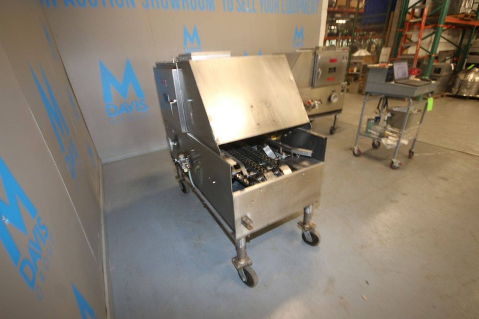 Mallet S/S Bread Pan Oiler,M/N 01A, S/N 242-456, 460 Volts, 3 Phase, Mounted on Portable Frame ( - Image 6 of 15