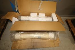 Lot of (2) Pall Microza Membranes,Part No. UMW-553 & WSP-543, 44" L with 3.5" Clamp Type