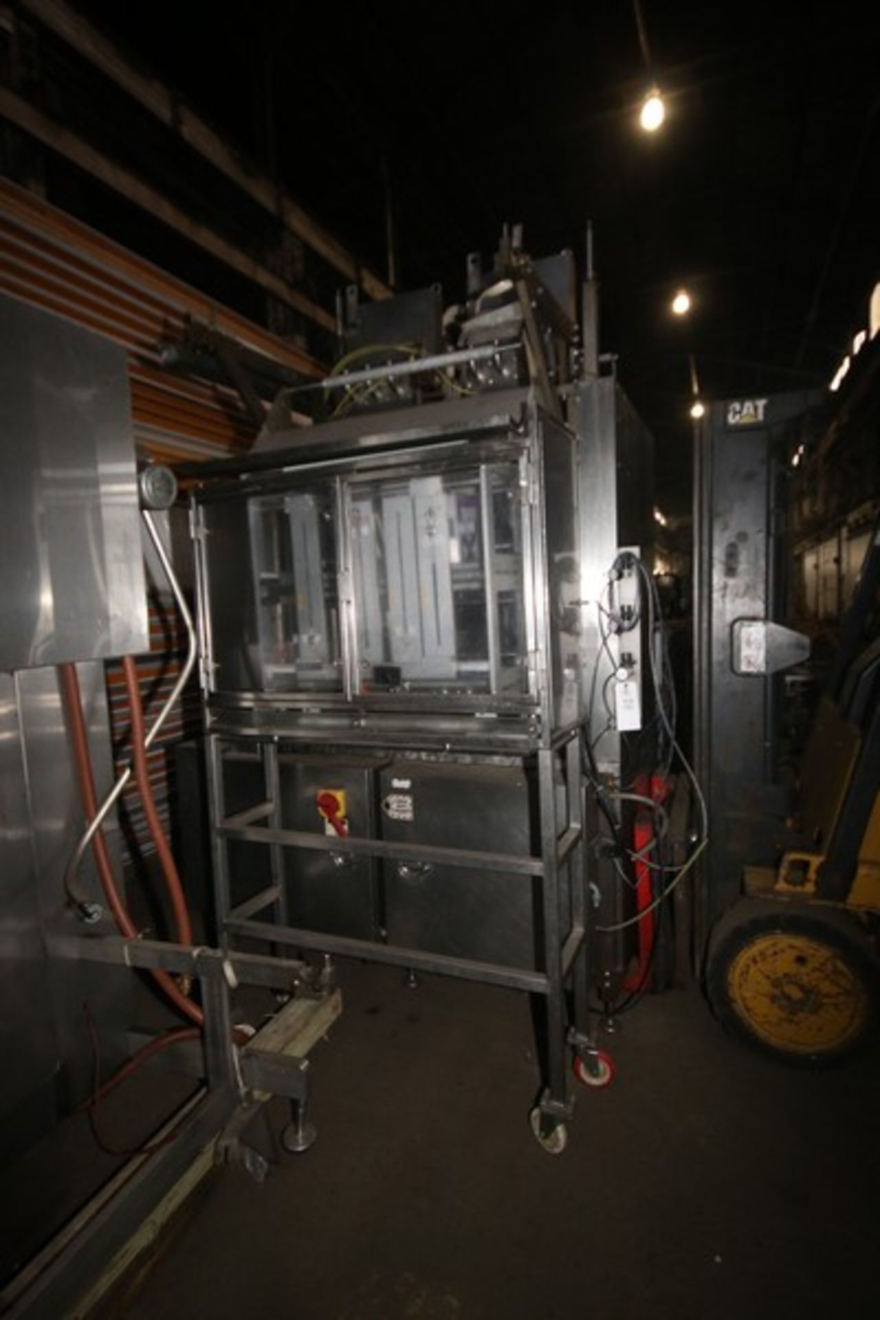Winpak Vertical Form/Fill/Seal Pouch Machine,M/N L 25, S/N 25008A, with Allen-Bradley PLC - Image 8 of 11