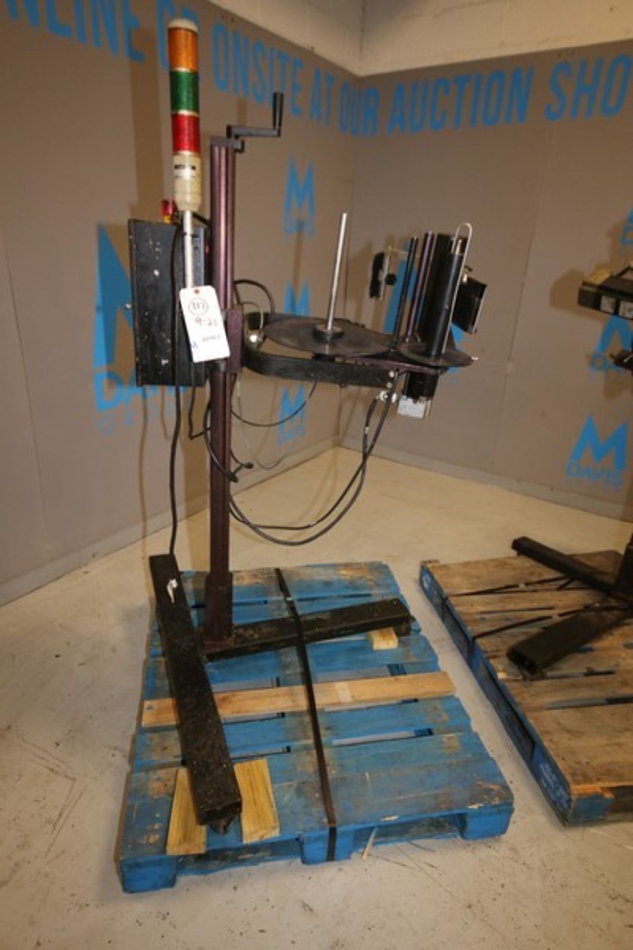 Diagraph Roll Fed Labeler, Model LA/1000, Mounted on Stand (INV#80961)(Located @ the MDG Auction