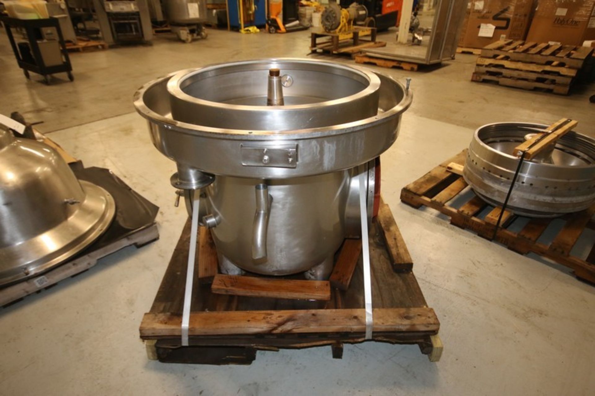 Westfalia CIP S/S Separator,Model MSA 200-01-076, SN 1652530, Includes Bowl Assembly, Lid, Top Cream - Image 5 of 26