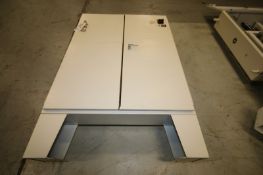 Hoffman/BMI 5' H x 4' W x 10" D 2-Door Production Control Panel with Allen Bradley SLC 5/04 PLC