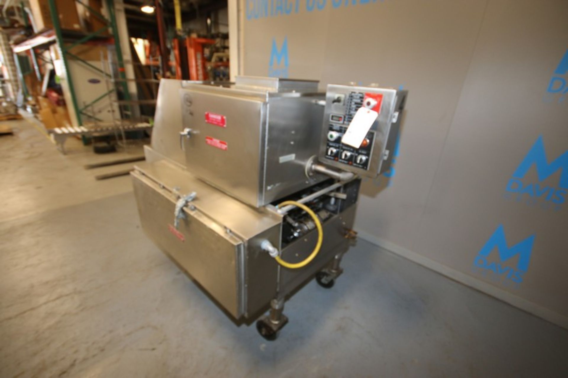 Mallet S/S Bread Pan Oiler,M/N 01A, S/N 242-456, 460 Volts, 3 Phase, Mounted on Portable Frame ( - Image 3 of 15