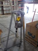 Miller Tri-pod Safety System with Tecna 25HG Balancer; Like New. Required Loading Fee For Simple