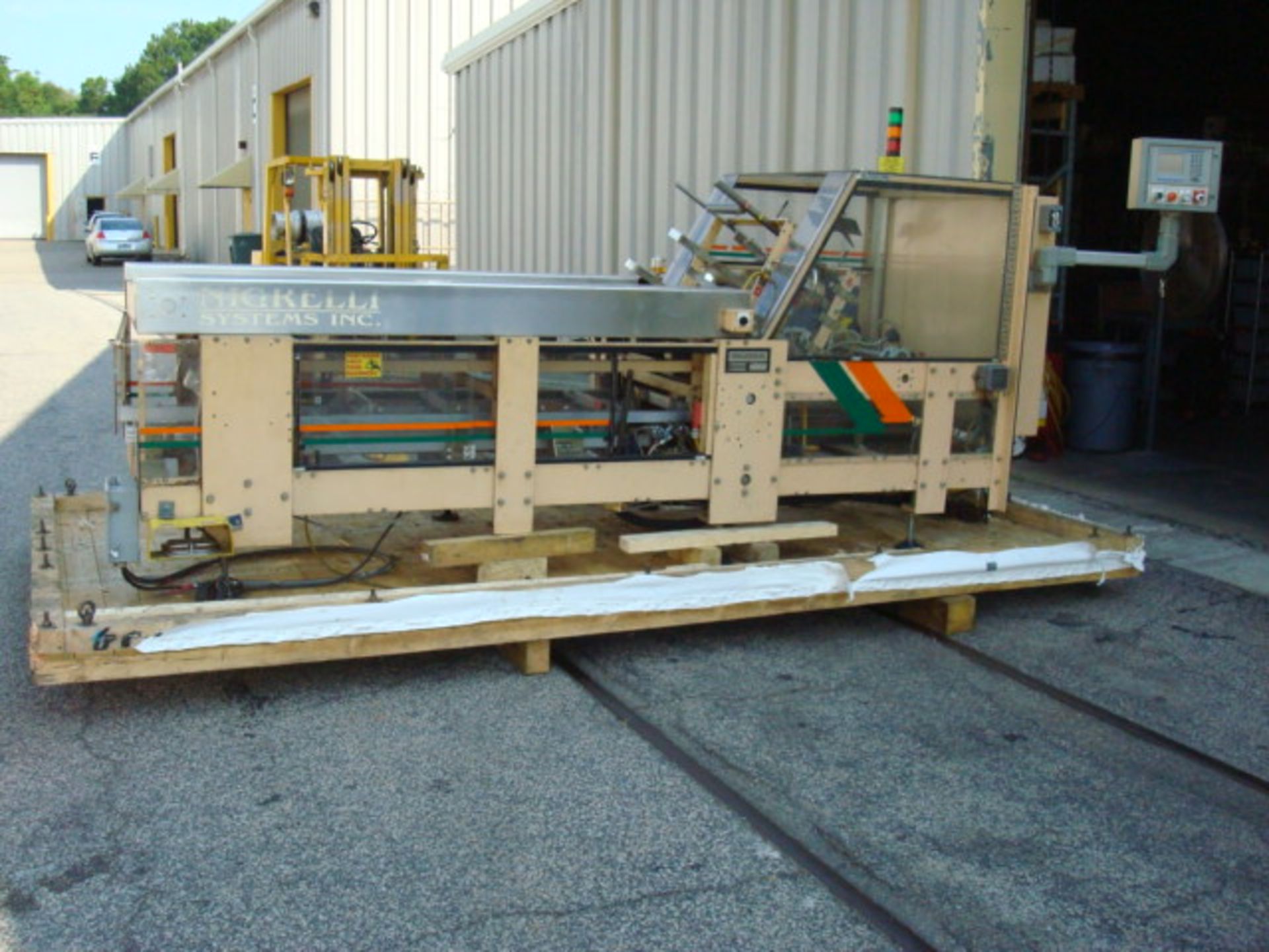 NIGRELLI High-Speed Tray Former with Nordson ProBlue 10 Hot Melt Glue; Model CMTF-100 (Located - Image 2 of 4