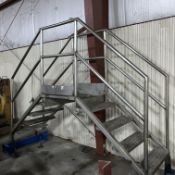 SS Cross Over Ladder (LOCATED IN IOWA, RIGGING INCLUDED WITH SALE PRICE - Loading Fee $100.00) ***