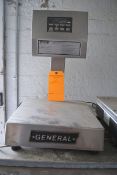 General Brand S/S Digital Over-Under Scale, Model 4535; 12" X 12" Platform. Required Loading Fee For