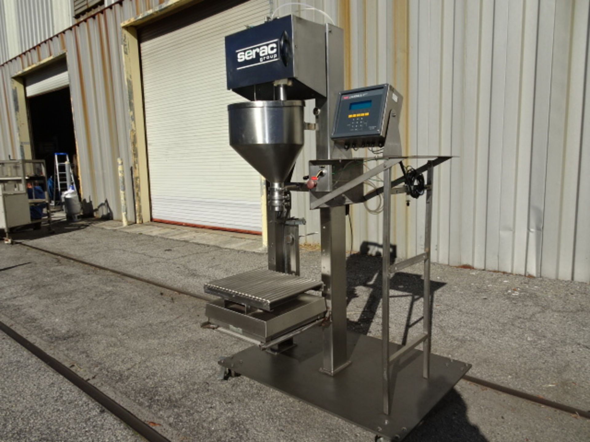 SERAC Electronic Net Weigh Liquid Filler with Integrated Scale; Model 2237 (Located Charleston,