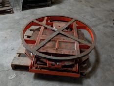 Presto Pallet Loader/Positioner, Model P3, S/N V021635-1, 44" Diameter. Required Loading Fee For