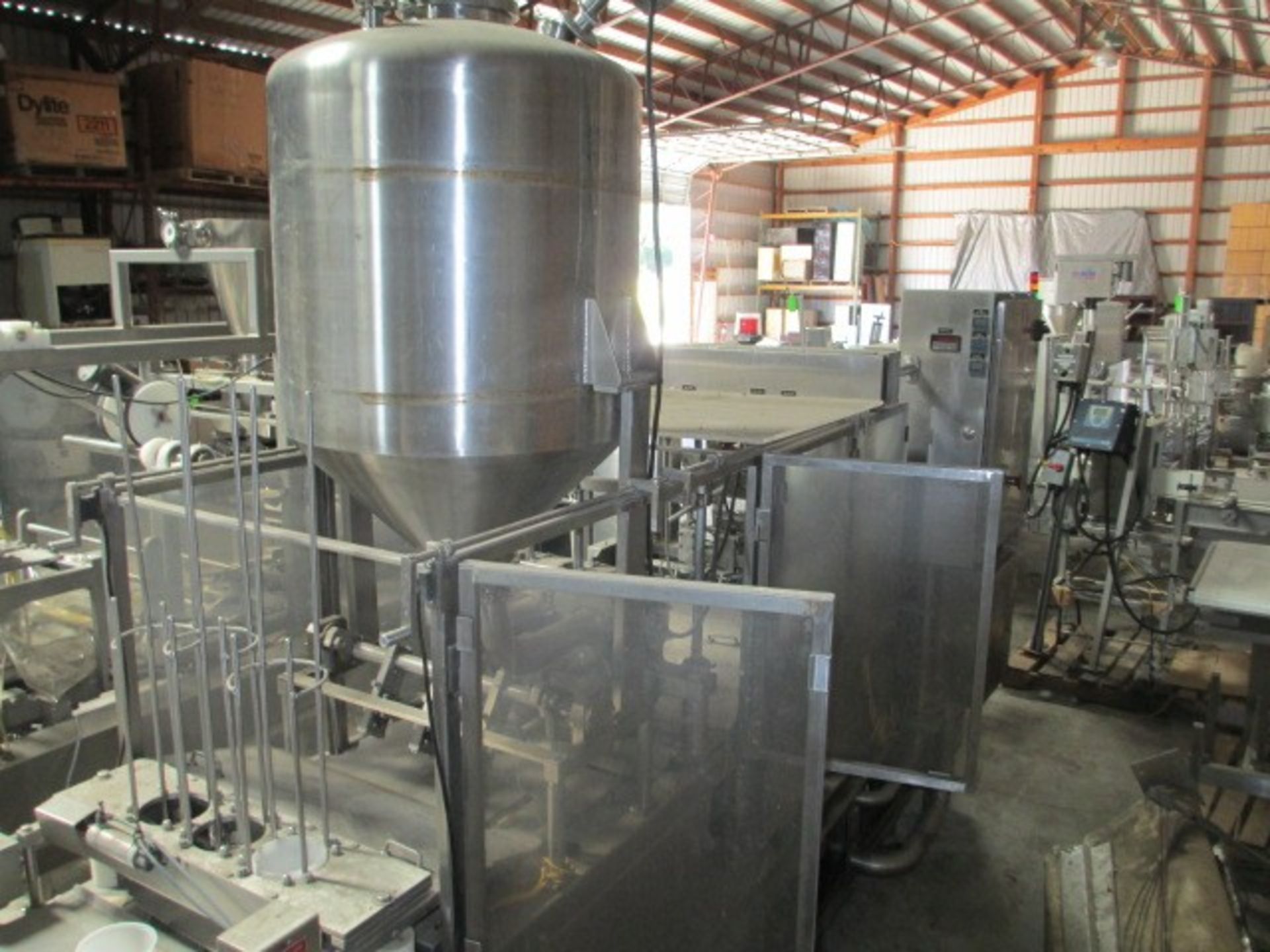 Zitro Pak 3 Lane Cup Filler, 4 1/4" Cup Diameter, Measures 10'6"L X 4'W X 7'H Overall, 3 Station