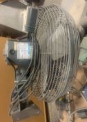 Wall Fan with 1/3 HP Maraton Motor (LOCATED IN IOWA, RIGGING INCLUDED WITH SALE PRICE) -- Optional