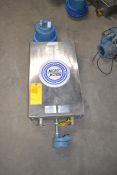 Micro Motion 1 1/2” Tri Clamp 1” Mass Flow Meter Model DL100S202SU, Serial # 93083 With