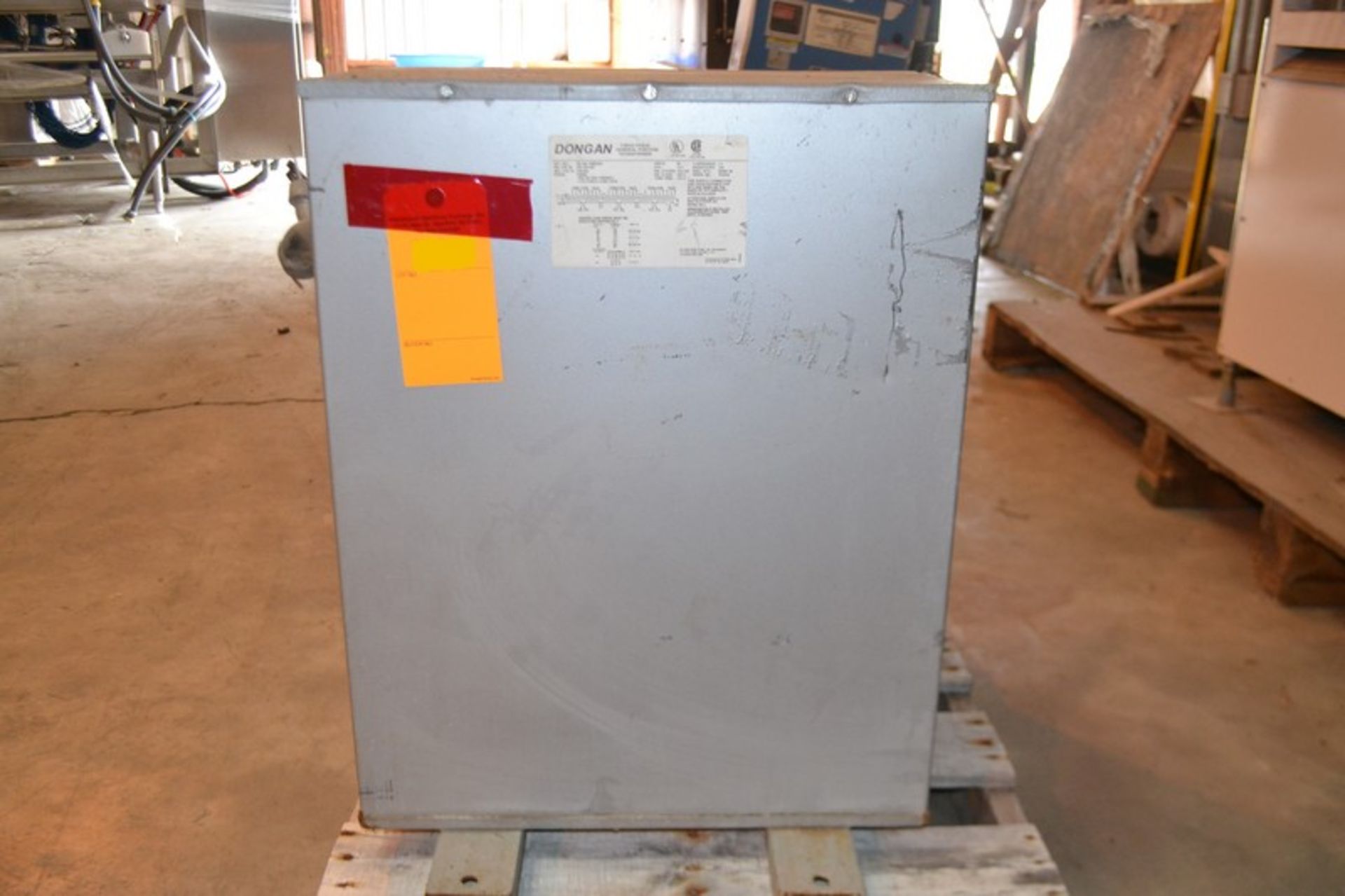 Transformer MFG By Dongan 24 KVA 60 HZ 230/460 Volts 21"L X 12"W X 26"H. Required Loading Fee For