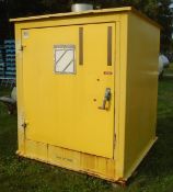 Safety Storage Brand Flammable Materials Cabinet, Model 0003-SSNO-S, S/N 17263-IL, 64"W X 63"L X