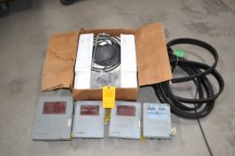 Lot w/ 3 Anderson Instrument Digital Tank Display Units. (1) Electronic Pressure Monitor and (1)