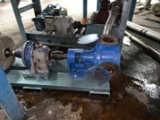 Viking Pump, 6" Inlet/Outlet, ModelM-125, Serial #10850336 with 60HP GE electric motor, 460V, 1750