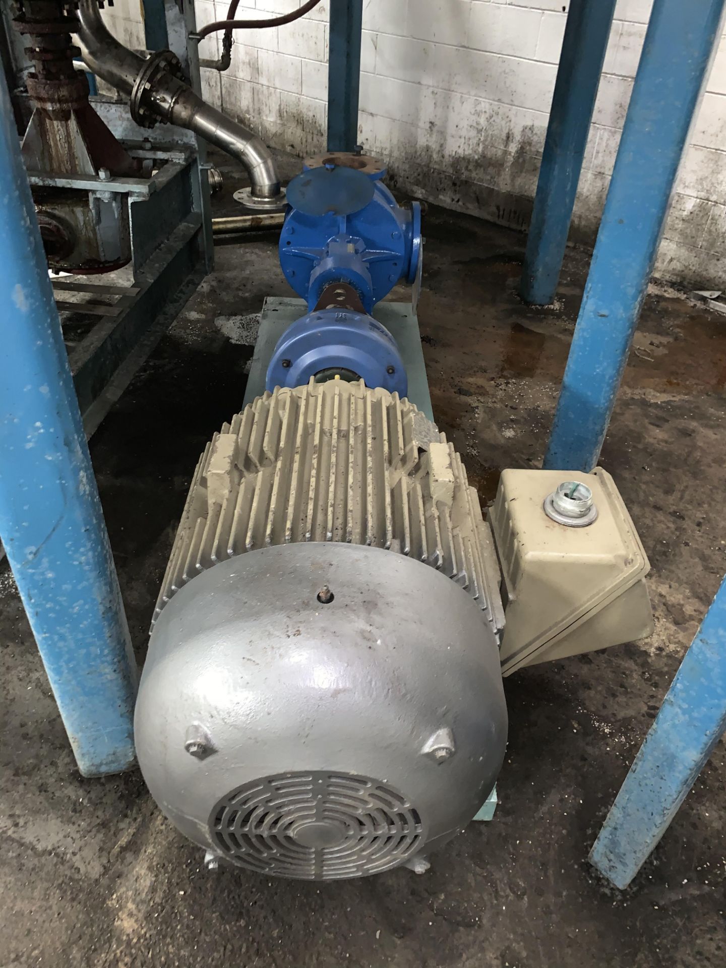 Viking Pump, 6" Inlet/Outlet, ModelM-125, Serial #10850336 with 60HP GE electric motor, 460V, 1750 - Image 2 of 9
