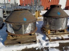 Lot of (2) Cain Boiler Stack Economizer Heat Recovery Units, 250 PSI Rated. Required Loading