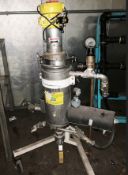 Self Cleaning Stainless Steel Pressure Filter; Russel Finex