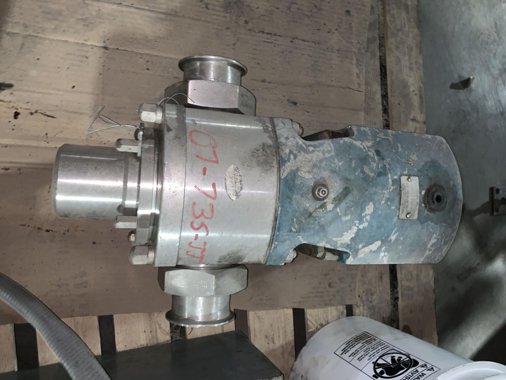 Stainless Steel Pump 3" inlet/outlet (LOCATED IN IOWA, RIGGING INCLUDED WITH SALE PRICE) -- Optional