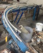 SpantTech S-Shape Power Conveyor about 14 feet with 10 ft straight section (LOCATED IN IOWA, RIGGING