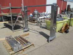 APV Plate Heat Exchanger, All S/S Construction, Model HMB, Size 4 Frame, Twin Spindle with