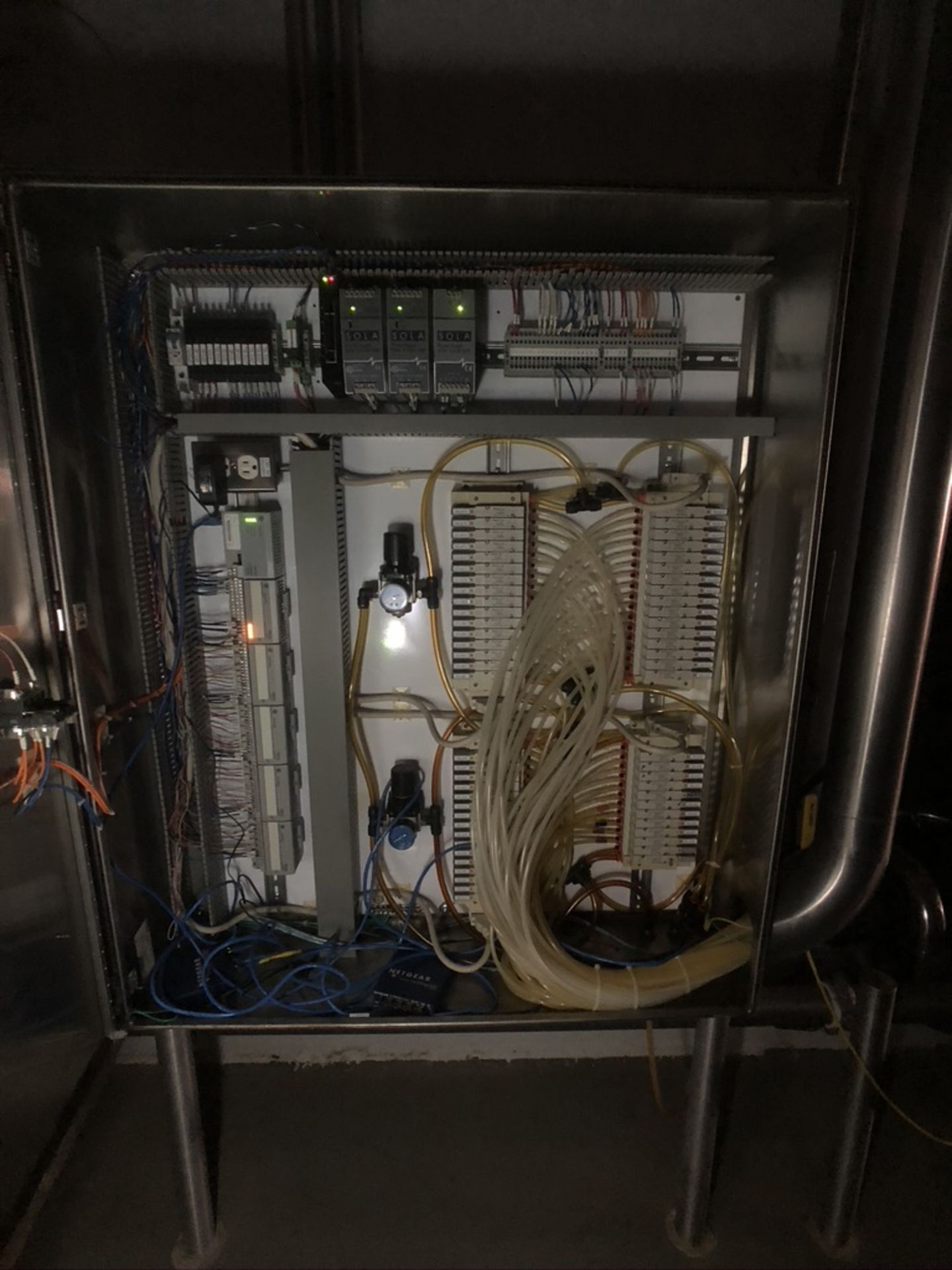 NORTHWOODS ELECTRICAL AND CONTROL SYSTEMS, S/S RAW RECEIVING CONTROL PLC CABINET, ALLEN-BRADLEY FLEX - Image 2 of 5
