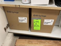 (6) BOXES OF SYRINGES