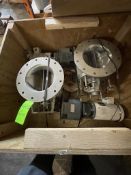 (2) WM W MEYER & SONS ROTARY AIR LOCK STAR VALVES 10X10 K K 214594-10 C