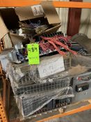 PALLET OF ASSORTED ALLEN-BRADLEY RACKS WITH PLC'S IO'S AND CONTROL MODS