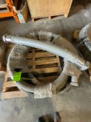 (4) NEW PRODUCT TRANSFER HOSES ON PALLET