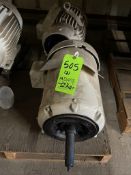 (1) BALDOR MOTOR 20 HP 3525 RPM 230/460 V, (1) BALDRO MOTOR ON PALLET