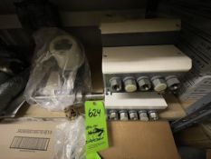 (2) ABB INLINE FLOWER METER, (2) ABB DIGITAL READOUTS