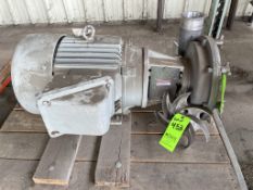 FRISTAM CENTRIFUGAL PUMP MODEL FPX1161-300, STERLING ELECTRIC MOTOR, 25 HP 1760 RPM 230/460 V,