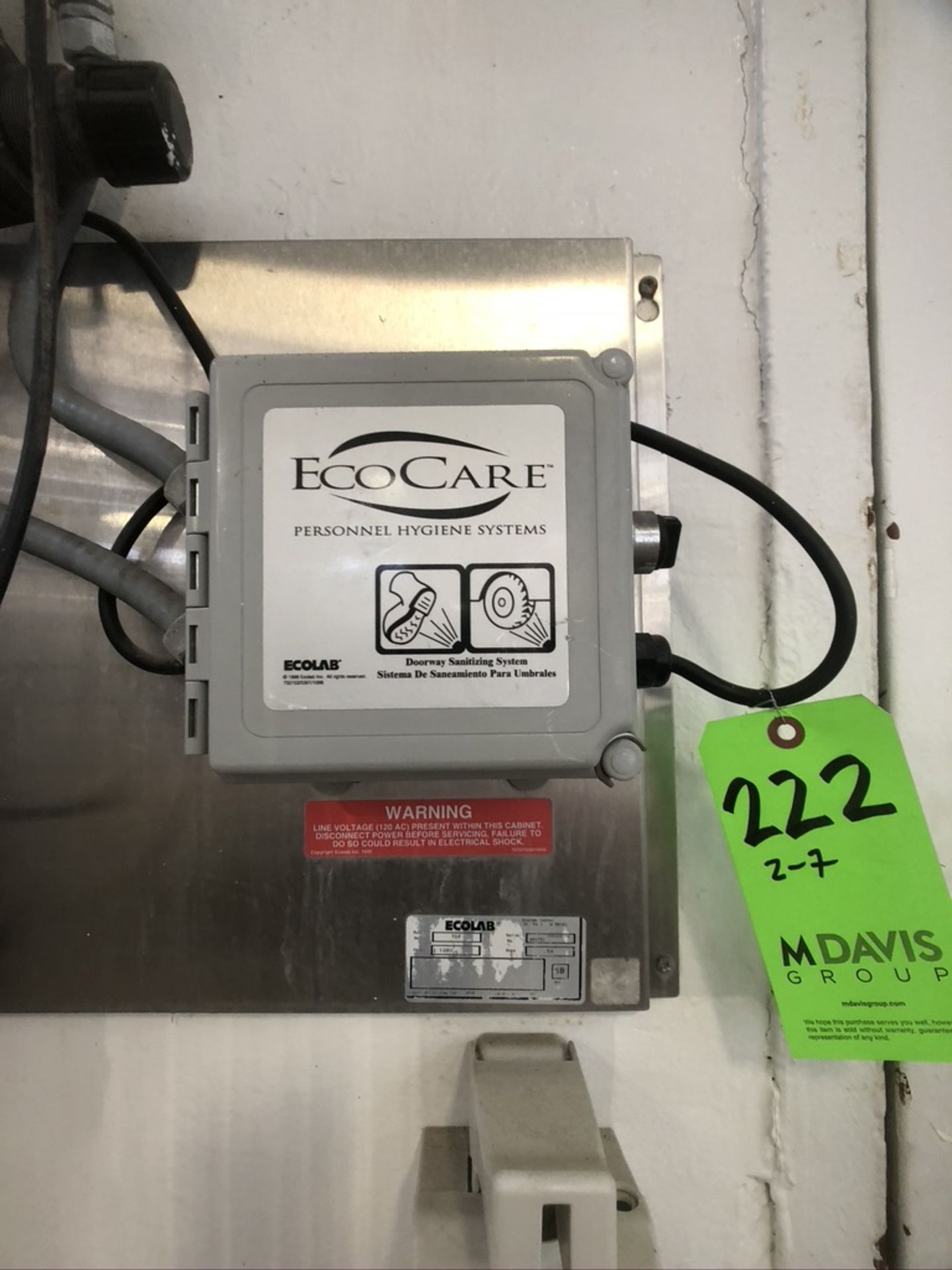 (7) BOOT STATIONS AROUND PROCESS FLOOR, MODEL TDF - Image 2 of 16