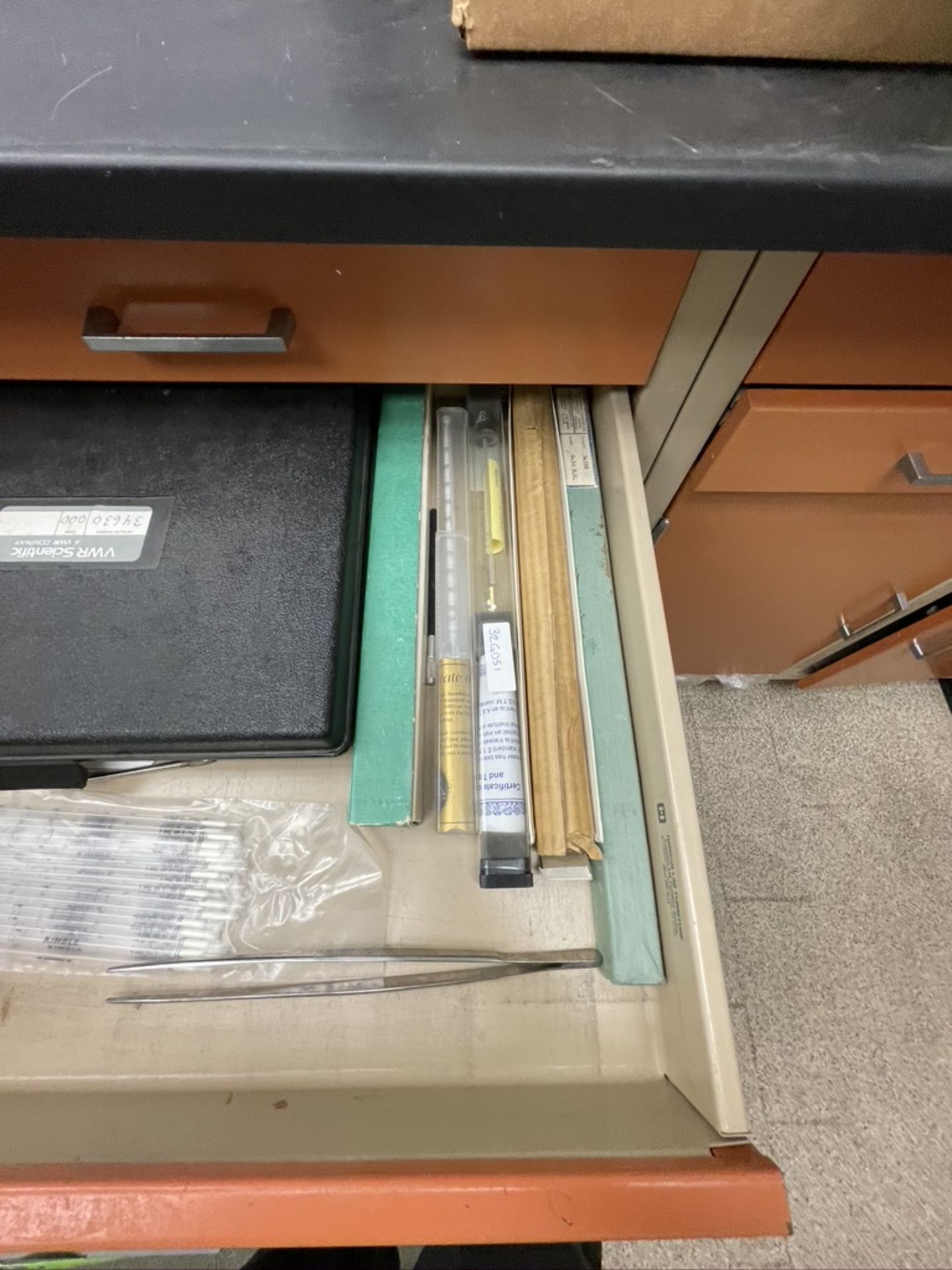 CONTENTS OF DRAWER, INCLUDING HYDROMETERS AND MORE - Image 4 of 8